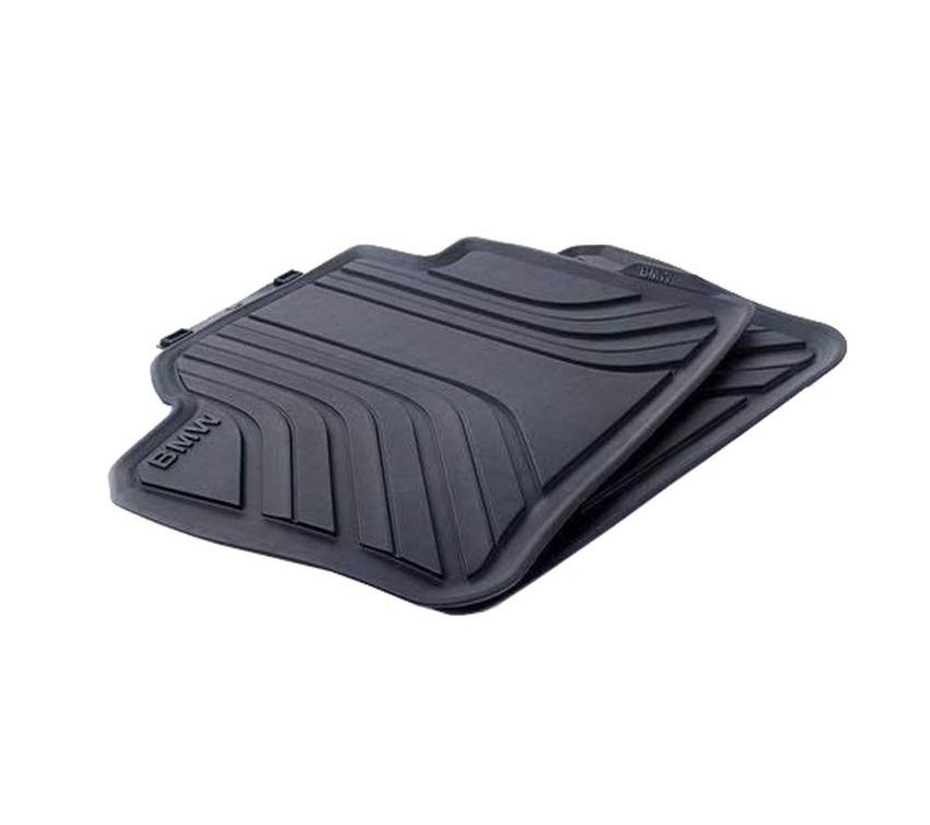 BMW Floor Mat Set - Rear (All-Weather) (Black) 51472348158